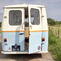 Peugeot campers J7B KAMPEERAUTO uit 1970 Foto #9