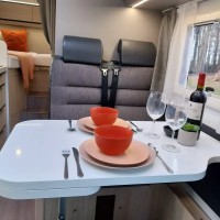 Adria Compact Axess 670 sl met dubbele airco Foto #8