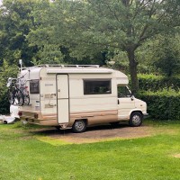 Dethleffs campers Globetrotter op Peugeot J5 2.5 TD uit 1989 Foto #1