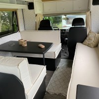 Dethleffs campers Globetrotter op Peugeot J5 2.5 TD uit 1989 Foto #3