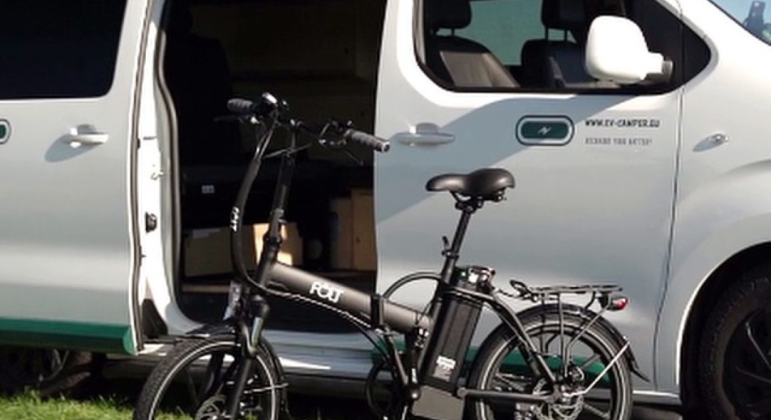 Overal mobiel met een elektrische vouwfiets