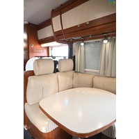 Hymer B 694 SL Schotel Zonnepaneel Dwarsbed Hefbed Foto #10