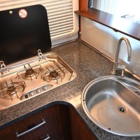 Hymer B 694 SL Schotel Zonnepaneel Dwarsbed Hefbed Foto #12