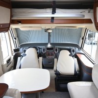 Hymer B 694 SL Schotel Zonnepaneel Dwarsbed Hefbed Foto #26