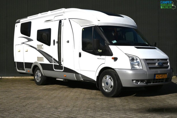 Hobby Van Exclusive 500 TL Enkele bedden Fietsdrager Luifel