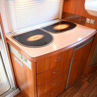 Hobby Van Exclusive 500 TL Enkele bedden Fietsdrager Luifel Foto #6