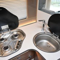 Dethleffs Trend T7057 EB Hefbed Enk.bedden Luifel Zonnepanee Foto #37