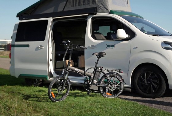 Overal mobiel met een elektrische vouwfiets
