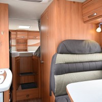 Hymer Exsis-I 588 enkele bedden schotel luifel zonnepaneel Foto #5