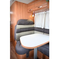 Hymer Exsis-I 588 enkele bedden schotel luifel zonnepaneel Foto #7