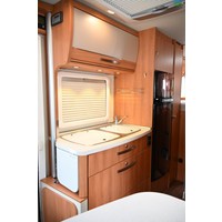 Hymer Exsis-I 588 enkele bedden schotel luifel zonnepaneel Foto #11