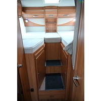 Hymer Exsis-I 588 enkele bedden schotel luifel zonnepaneel Foto #17