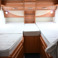 Hymer Exsis-I 588 enkele bedden schotel luifel zonnepaneel Foto #19