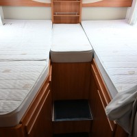 Hymer Exsis-I 588 enkele bedden schotel luifel zonnepaneel Foto #21