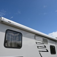 Hymer Exsis-I 588 enkele bedden schotel luifel zonnepaneel Foto #42