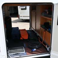 Hymer Exsis-I 588 enkele bedden schotel luifel zonnepaneel Foto #44