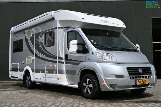 Dethleffs Globedrome T 6700 Airco Schotel Luifel Fietsdr.etc
