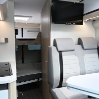 Adria Twin Plus Family 600 SP Luifel Zonnepaneel Dubbel bed Foto #103