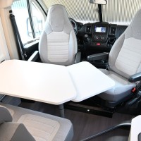 Adria Twin Plus Family 600 SP Luifel Zonnepaneel Dubbel bed Foto #140