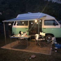 Volkswagen campers CARAVELLE DIESEL 42KW KAMPEERAUTO uit 1988 Foto #5