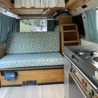 Volkswagen campers CARAVELLE DIESEL 42KW KAMPEERAUTO uit 1988 Foto #17