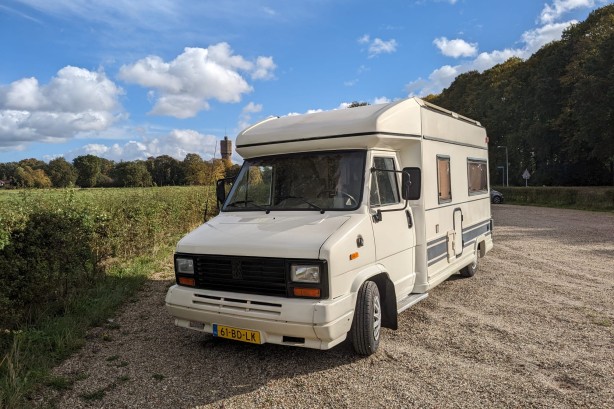 Burstner campers Peugeot J5 uit 1991