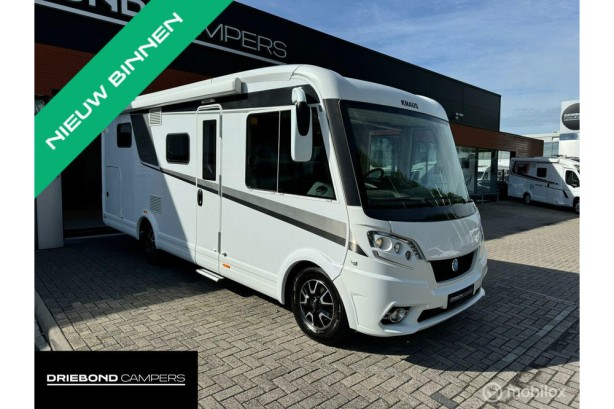 Knaus 650 MEG Platinum Automaat Enkele Bedden Zonnepaneel Luifel
