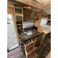 Knaus 650MEG Sky Ti Automaat Enkele Bedden Luifel Zonnepaneel Fietsenrek Foto #17