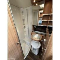 Knaus 650MEG Sky Ti Automaat Enkele Bedden Luifel Zonnepaneel Fietsenrek Foto #22