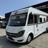 Bürstner Lyseo 734G Queensbed Hefbed Luifel Zonnepaneel Garage Foto #12