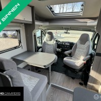 Hobby V65 GE Optima Ontour 165PK Enkele Bedden Zonnepanelen Luifel Schotel Foto #5