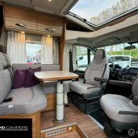 Knaus 650MEG Platinum 165PK Enkele Bedden Luifel Lift-Fietsenrek Seitz Foto #10