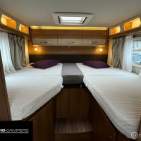 Knaus 650MEG Platinum 165PK Enkele Bedden Luifel Lift-Fietsenrek Seitz Foto #11