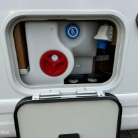Knaus 650MEG Platinum 165PK Enkele Bedden Luifel Lift-Fietsenrek Seitz Foto #8