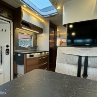 Hymer B580 MC Automaat Enkele Bedden Hefbed XXL Garage Silverline Foto #22