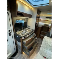 Hymer B580 MC Automaat Enkele Bedden Hefbed XXL Garage Silverline Foto #24