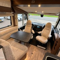 Hymer B580 MC Automaat Enkele Bedden Hefbed XXL Garage Silverline Foto #12
