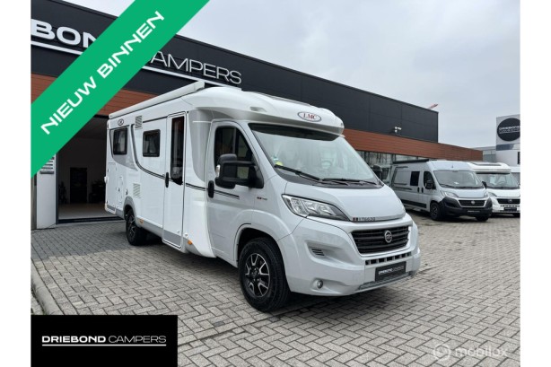 Lmc T662 Grey Selection 9T-Automaat Enkele Bedden Luifel Fietsenrek
