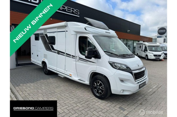 Knaus 650MEG Vansation 165PK Enkele Bedden Seitz Luifel Fietsenrek