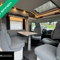 Dethleffs Trend T7057 EB 165PK Enkele Bedden Hefbed Luifel Grote Garage Foto #16