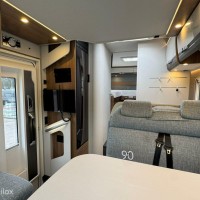 Dethleffs Trend T7057 EB 165PK Enkele Bedden Hefbed Luifel Grote Garage Foto #24