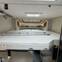 Dethleffs Trend T7057 EB 165PK Enkele Bedden Hefbed Luifel Grote Garage Foto #1