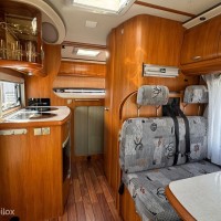 Hobby T 500 GFSC Dwarsbed Garage Luifel Zonnepaneel Foto #19