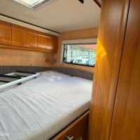 Hobby T 500 GFSC Dwarsbed Garage Luifel Zonnepaneel Foto #25
