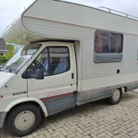 Chausson campers TRANSIT E 120 DC KAMPEERAUTO uit 1993 Foto #8