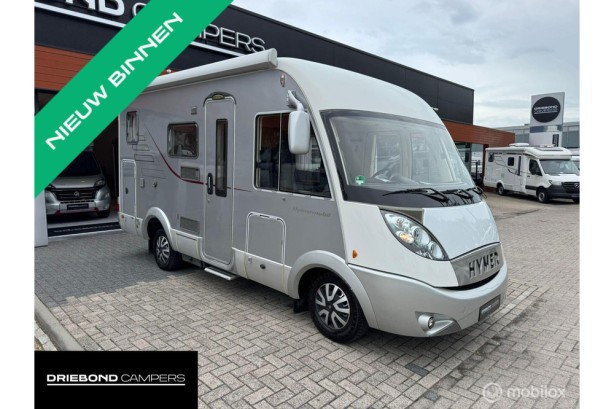 Hymer B 504 SL Dwarsbed Hefbed Vol Luchtvering Luifel Garage