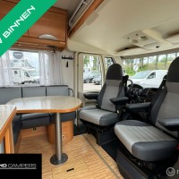 Hymer B 504 SL Dwarsbed Hefbed Vol Luchtvering Luifel Garage Foto #15