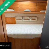 Hymer B 504 SL Dwarsbed Hefbed Vol Luchtvering Luifel Garage Foto #16