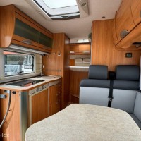 Hymer B 504 SL Dwarsbed Hefbed Vol Luchtvering Luifel Garage Foto #23