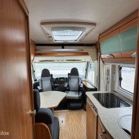 Hymer B 504 SL Dwarsbed Hefbed Vol Luchtvering Luifel Garage Foto #30